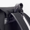 Close up view of vanacci mens laptop backpack 