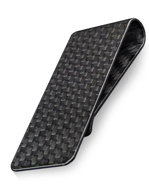 Solid Carbon fibre money clip by vanacci  