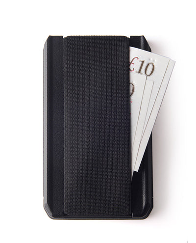 Vanacci Stealth 3 wallet showing cash strap use to the rear